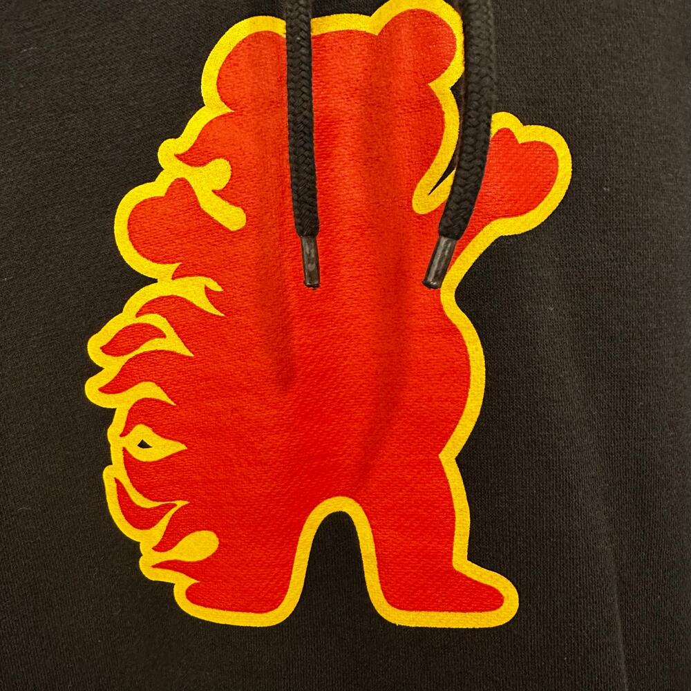 Grizzly Griptape Black Hoodie Size XL Skate Bear Logo Streetwear - Picture 6 of 7